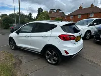 Used Ford Fiesta Active 100 HP (73 kW) 2019 White Hatchback