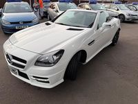 Used Mercedes SLK200 AMG 184 HP (135 kW) 2013 White Cabriolet