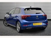 Used VW Polo R-line 95 HP (69 kW) 2023 Blue Hatchback