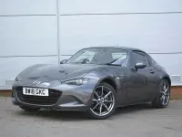 Used Mazda MX5 Inclusive 160 HP (117 kW) 2018 Grey Cabriolet