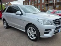 Used Mercedes ML250 204 HP (150 kW) 2012 Silver SUV