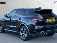 Used Jaguar F-Pace SVR 550 HP (404 kW) 2021 Metallic  santorini black  SUV