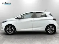 Used Renault Zoe GT-Line 100 kW (136 HP) 2020 White Hatchback