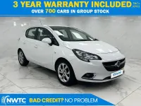 Used Vauxhall Corsa SRi 90 HP (66 kW) 2018 White Hatchback