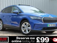 Used Skoda Enyaq iV ecoSuite 131 kW (179 HP) 2022 Blue SUV