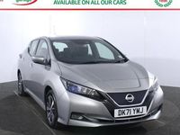 Used Nissan Leaf Acenta 110 kW (150 HP) 2021 Silver Hatchback
