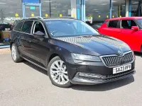 Gebraucht Skoda Superb SE L 150 PS (110 kW) 2023 Schwarz Kombi