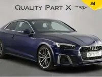 Used Audi A5 S-Line 204 HP (150 kW) 2022 Blue Coupe