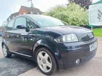 Usado Audi A2 110 CV (80 kW) 2003 Azul Utilitario