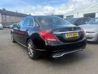Used Mercedes C220 170 HP (125 kW) 2015 Black Sedan