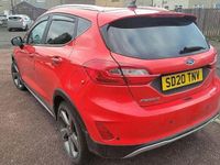 Used Ford Fiesta Active 125 HP (91 kW) 2020 Red Hatchback
