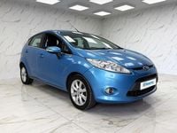 Used Ford Fiesta Zetec 82 HP (60 kW) 2009 Blue Hatchback