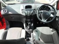 Used Ford Fiesta Zetec 123 HP (90 kW) 2017 Red Hatchback