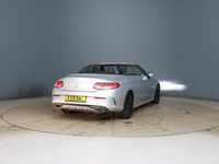 Used Mercedes C200 AMG line 2018 Silver Cabriolet