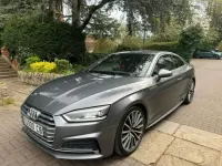 Usado Audi A5 S-Line 2019 Gris Coupe
