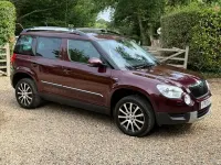 Used Skoda Yeti LAURIN & KLEMENT 170 HP (125 kW) 2013 Maroon SUV