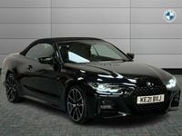 Used BMW 420 M Sport 190 HP (139 kW) 2021 Black Cabriolet