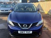 Used Nissan Qashqai N-Connecta 116 HP (85 kW) 2017 Blue SUV