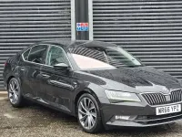 Used Skoda Superb LAURIN & KLEMENT 2016 Black Hatchback