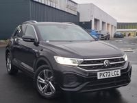 Used VW T-Roc R-line 150 HP (110 kW) 2022 Black SUV