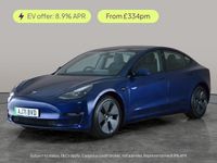 Used Tesla Model 3 Long Range AWD 366 kW (498 HP) 2021 Blue Sedan