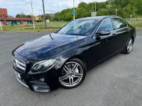 Used Mercedes E220 AMG line 194 HP (142 kW) 2018 Black Sedan