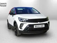 Used Vauxhall Crossland GS Line 110 HP (80 kW) 2022 White SUV