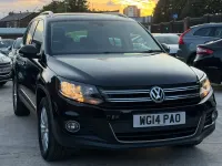 Used VW Tiguan Match 138 HP (101 kW) 2014 Black SUV