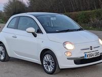Used Fiat 500 Lounge 69 HP (50 kW) 2015 White Hatchback