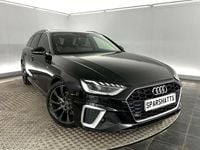 Used Audi A4 S-Line 190 HP (139 kW) 2021 Black Estate