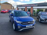 Used VW T-Cross SE 110 HP (80 kW) 2020 Blue SUV