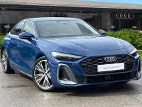 Begagnad Audi A5 S-Line 150 HK (110 kW) 2025 Blå Sedan