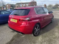 Used Peugeot 308 GT-line 2018 Red Hatchback