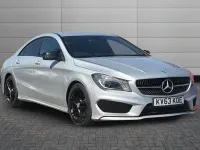 Used Mercedes CLA220 AMG 168 HP (123 kW) 2014 Silver Coupe