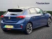 Used Vauxhall Corsa-e Elite 100 kW (136 HP) 2021 Blue Hatchback