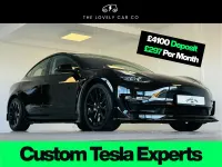 Used Tesla Model 3 Long Range RWD 366 kW (498 HP) 2022 Black Sedan