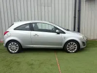 Used Vauxhall Corsa 100 HP (73 kW) 2012 Silver Hatchback