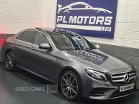 Begagnad Mercedes E400 AMG line 340 HK (250 kW) 2019 Grå Sedan