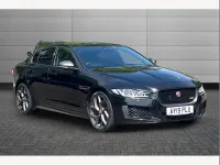 Used Jaguar XE 300 HP (220 kW) 2019 Santorini black Sedan