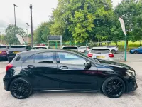 Used Mercedes A200 AMG Line Premium 136 HP (100 kW) 2016 Black Hatchback