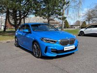 Used BMW 118 M Sport 134 HP (98 kW) 2021 Blue Hatchback