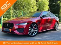 Used Jaguar XE R-Dynamic 250 HP (183 kW) 2021 Red Sedan