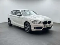 Used BMW 118 Sport Line 136 HP (100 kW) 2017 White Hatchback