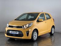Used Kia Picanto 2022 Yellow Hatchback