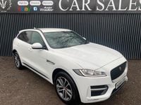 Used Jaguar F-Pace R-Sport 180 HP (132 kW) 2018 White SUV