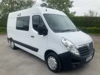 Used Vauxhall Movano 130 HP (95 kW) 2018 White MPV