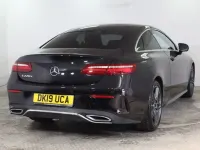 Used Mercedes E220 AMG line 2019 Black Coupe