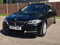 Used BMW 520 2015 Black Sedan