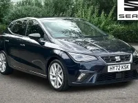 Used Seat Ibiza FR 95 HP (69 kW) 2022 Blue Hatchback