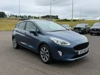 Used Ford Fiesta Trend 75 HP (55 kW) 2021 Chrome blue Hatchback
